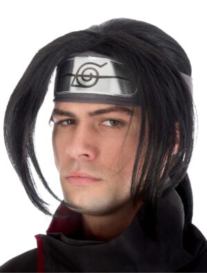 Kostümzubehör Perücke Itachi Herren schwarz