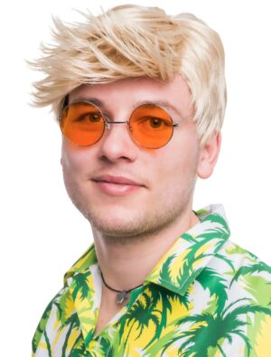 Kostümzubehör Perücke Kurzhaar Partyboy blond