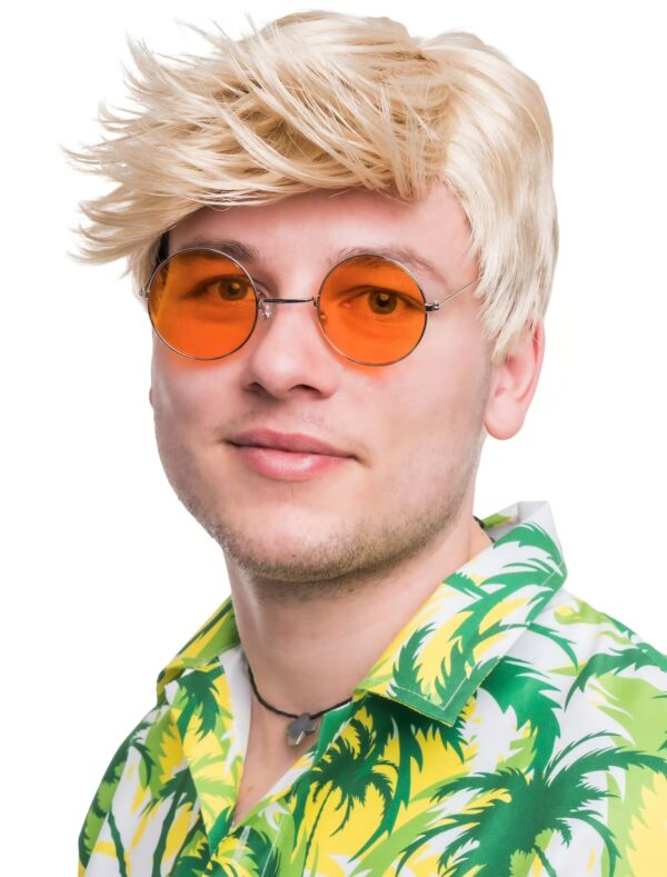 Kostümzubehör Perücke Kurzhaar Partyboy blond