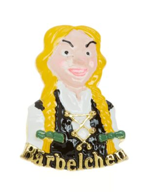 Kostümzubehör Pin Bärbelchen Farbe: bunt