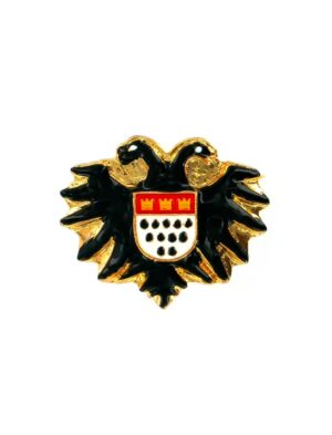 Kostümzubehör Pin Köln Adler Farbe: schwarz
