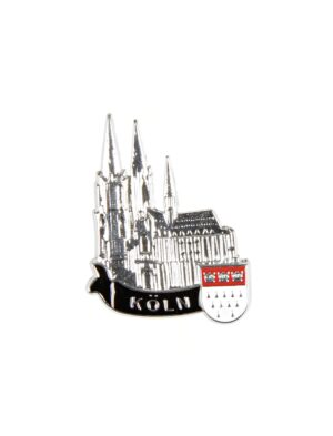 Kostümzubehör Pin Kölner Dom silber