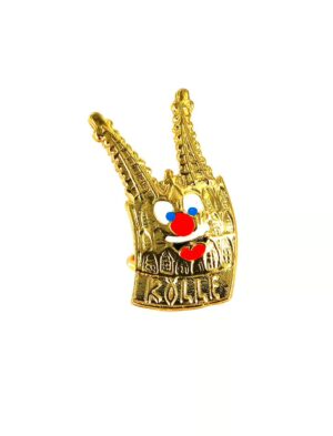 Kostümzubehör Pin Lustiger Dom Farbe: gold