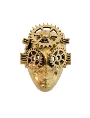 Kostümzubehör Pin Minimaske gold