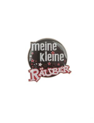 Kostümzubehör Pin Räuber 'meine kleine' Farbe: bunt