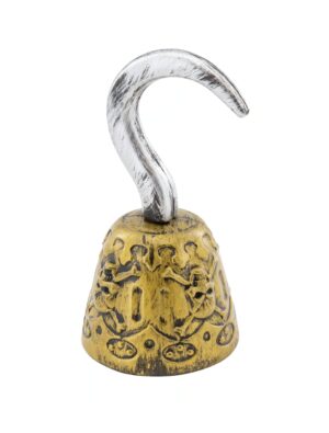Kostümzubehör Piratenhaken Farbe: gold/silber