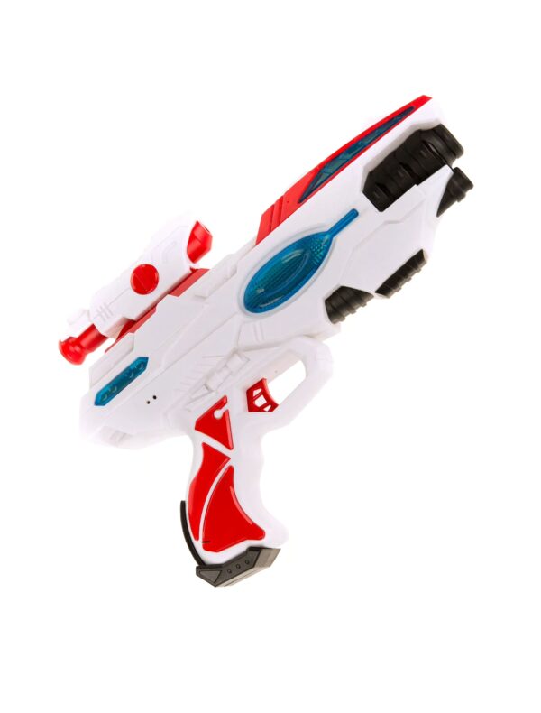 Kostümzubehör Pistole Space Gun 30cm Farbe: weiß