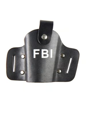 Kostümzubehör Pistolenholster FBI Farbe: schwarz