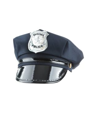 Kostümzubehör Polizeimütze Amerika dunkelblau 56