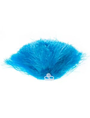 Kostümzubehör Pom Pom Damen blau