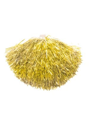 Kostümzubehör Pom Pom metallic gold