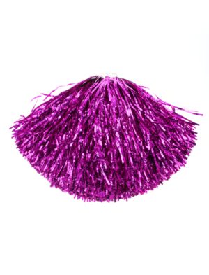 Kostümzubehör Pom Pom metallic pink
