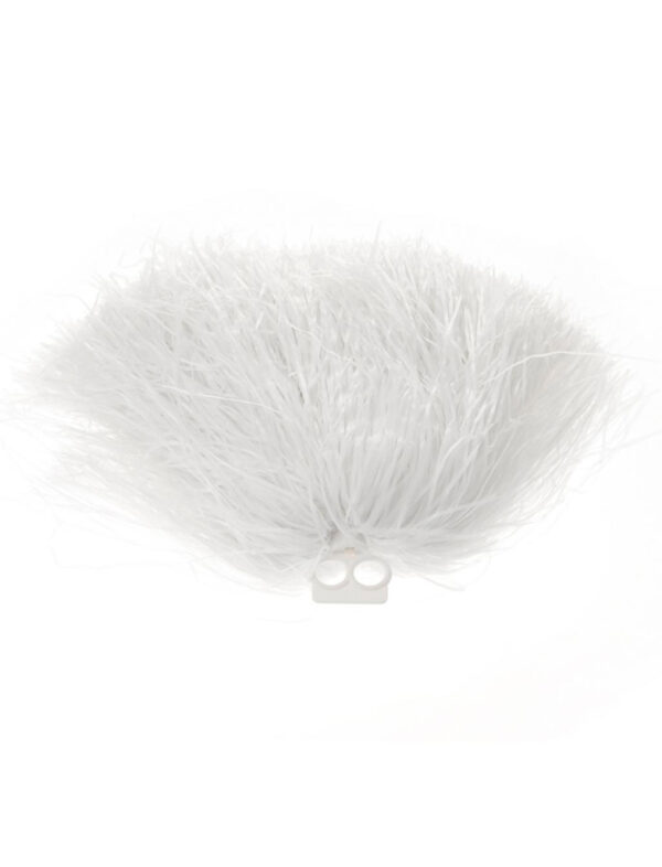 Kostümzubehör Pom Pom weiß