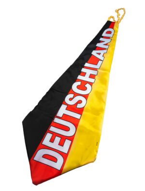 Kostümzubehör Riesen-Krawatte Deutschland Tooooooor Farbe: schwarz/rot/gold