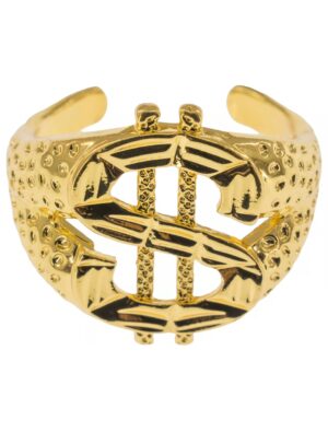 Kostümzubehör Ring Dollar