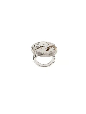 Kostümzubehör Ring Steampunk Farbe: silber