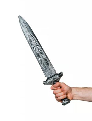 Kostümzubehör Ritterschwert 53cm silber