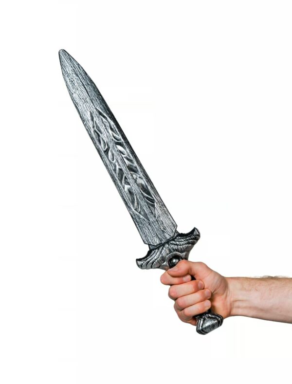 Kostümzubehör Ritterschwert 53cm silber