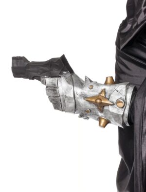 Kostümzubehör Roboterhand mit Pistole Farbe: schwarz/silber