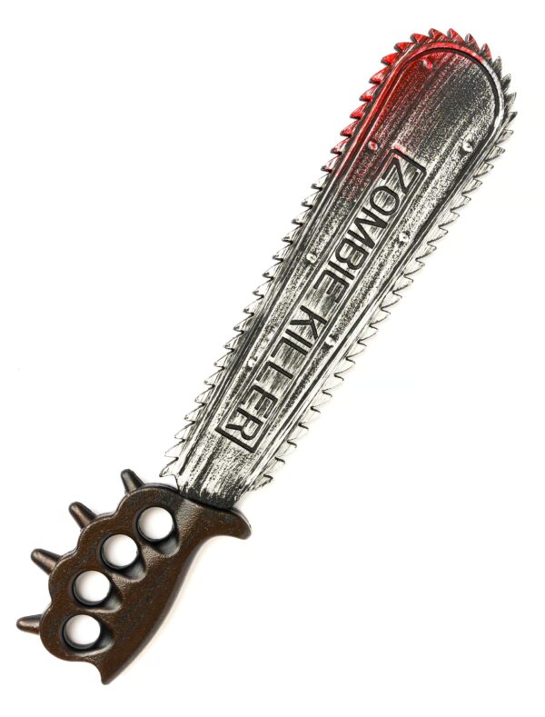 Kostümzubehör Säge Zombie Killer Farbe: silber