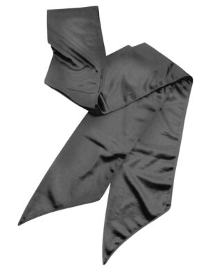 Kostümzubehör Schärpe 225x15cm schwarz