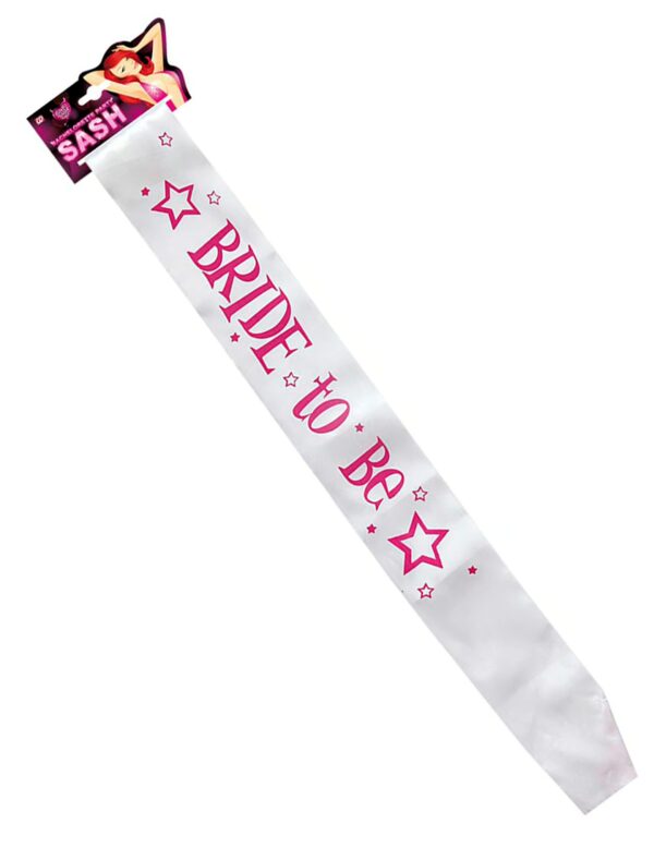 Kostümzubehör Schärpe Bride to Be Farbe: pink