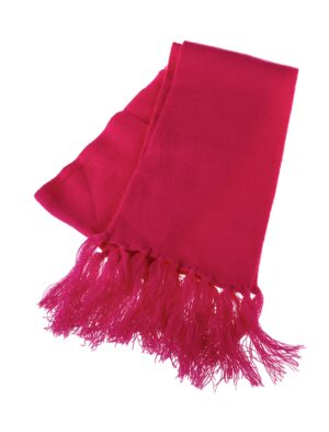 Kostümzubehör Schal neonpink