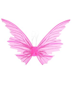 Kostümzubehör Schmetterlingsflügel 85x67cm rosa