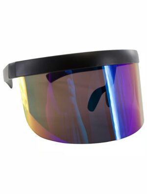 Kostümzubehör Schnelle Brille verspiegelt bunt Farbe: bunt