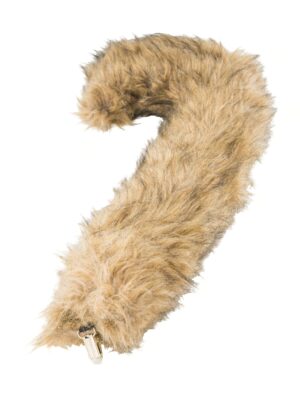 Kostümzubehör Schwanz Wolf braun