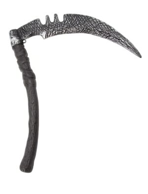Kostümzubehör Sichel Farbe: silber/schwarz