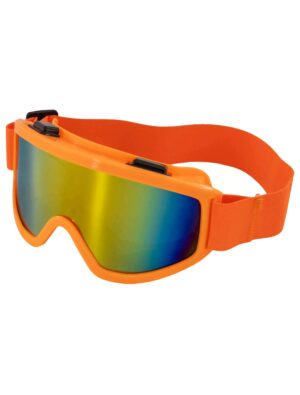 Kostümzubehör Skibrille neonorange