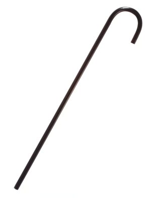 Kostümzubehör Spazierstock schwarz