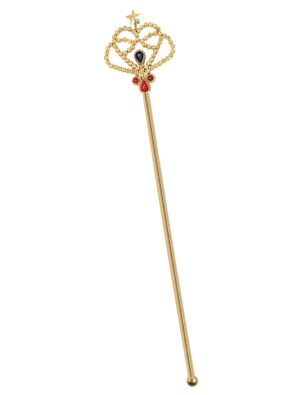 Kostümzubehör Stab Prinzessin gold