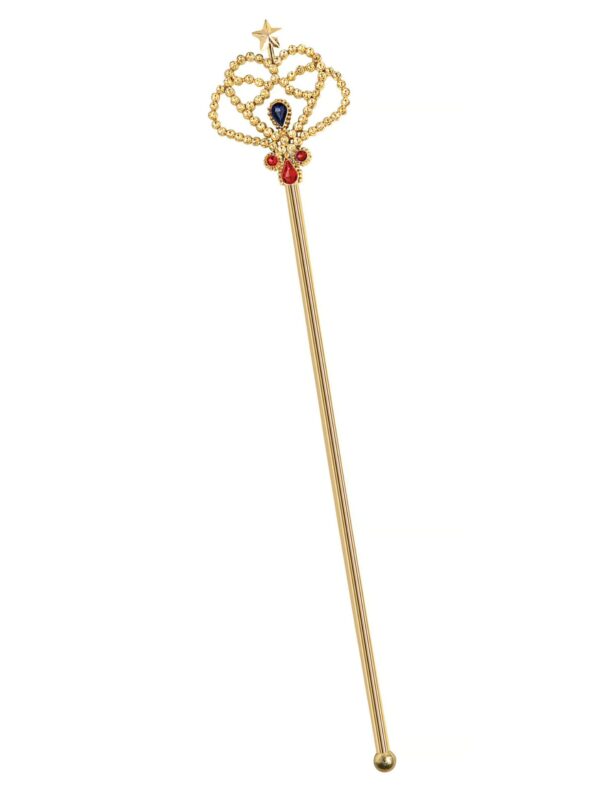 Kostümzubehör Stab Prinzessin gold