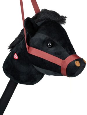 Kostümzubehör Steckenpferd mit Sound 68cm schwarz