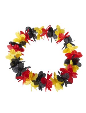 Kostümzubehör Stirnband Deutschland 25cm Farbe: schwarz/rot/gold