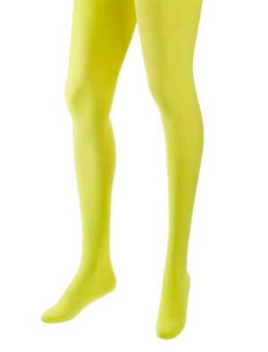 Kostümzubehör Strumpfhose 60den neongelb one size