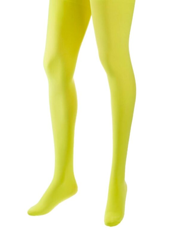 Kostümzubehör Strumpfhose 60den neongelb one size