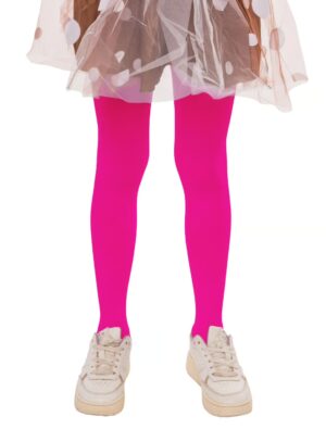 Kostümzubehör Strumpfhose Kinder pink 116/128