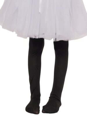 Kostümzubehör Strumpfhose Kinder schwarz 116/128