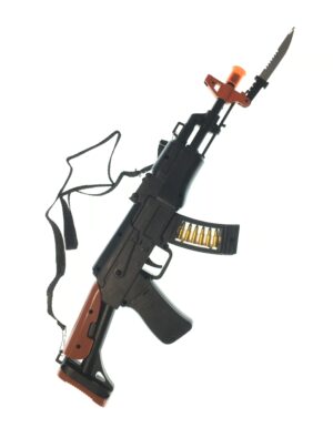 Kostümzubehör Sturmgewehr 47cm Farbe: schwarz