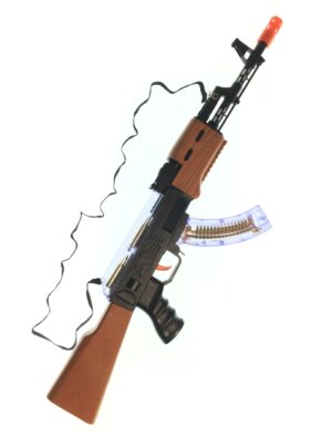 Kostümzubehör Sturmgewehr braun/schwarz
