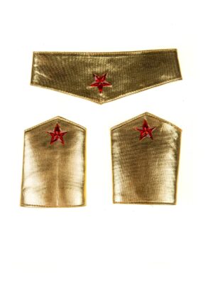 Kostümzubehör Superheldin Set 2-tlg. Farbe: gold