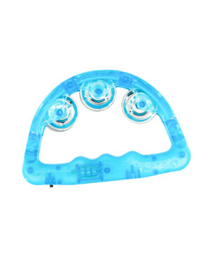 Kostümzubehör Tambourin beleuchtet blau