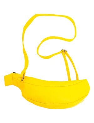 Kostümzubehör Tasche Banane gelb