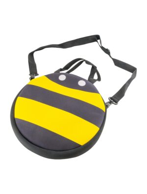 Kostümzubehör Tasche Biene schwarz/gelb