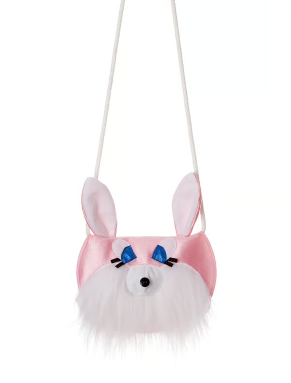 Kostümzubehör Tasche Bunny weiß/rosa