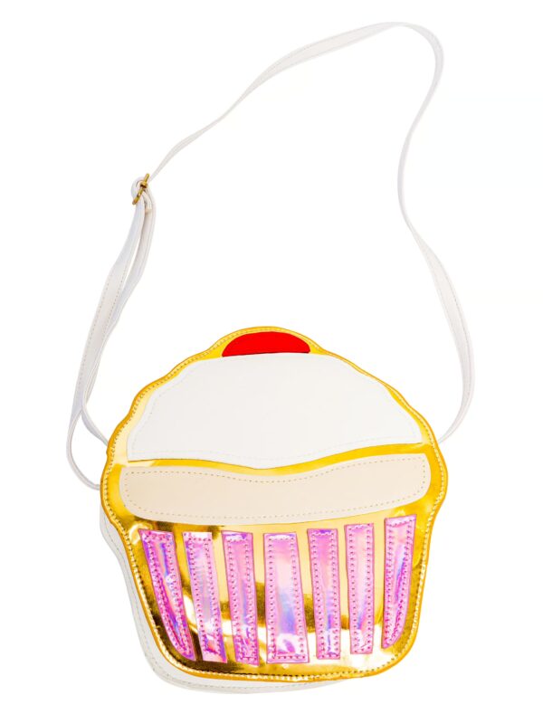 Kostümzubehör Tasche Candy Cupcake Farbe: pink/weiß