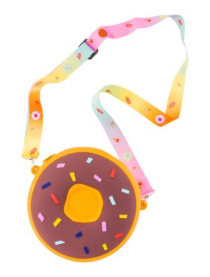 Kostümzubehör Tasche Candy Donut braun
